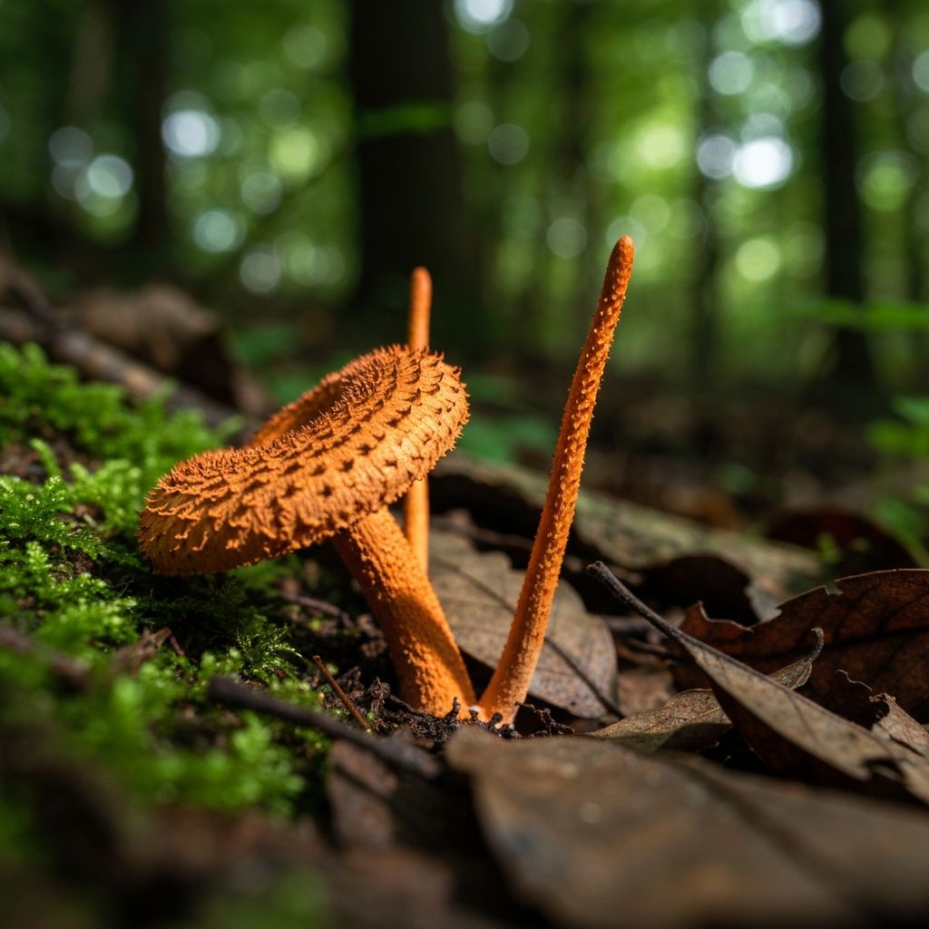 Cordyceps mushroom